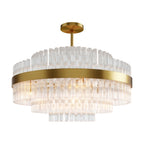 Luxury Copper Industrial Modern Chandelier Ceiling Light
