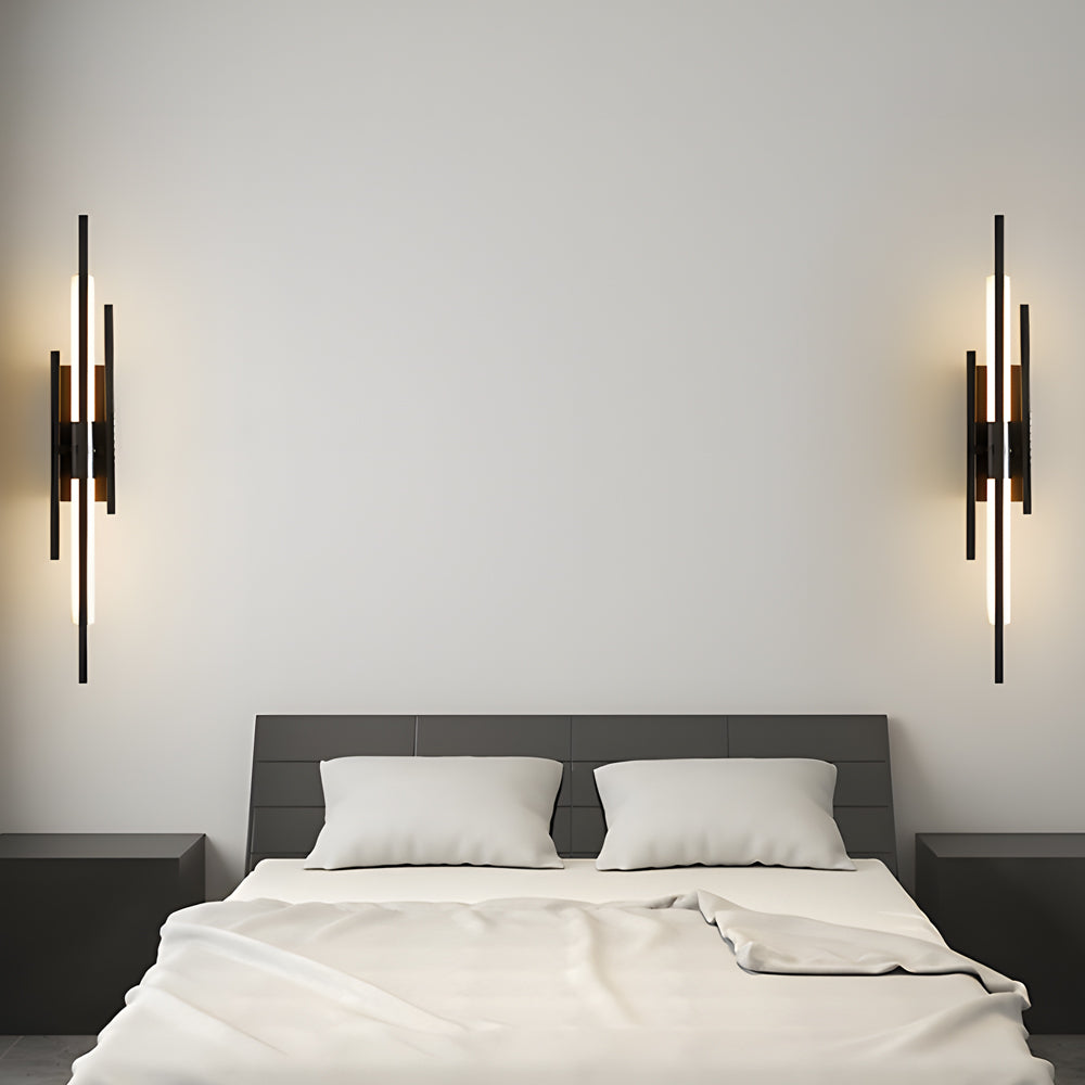 Modern LED Tube Sconce - Acrylic Wall Light