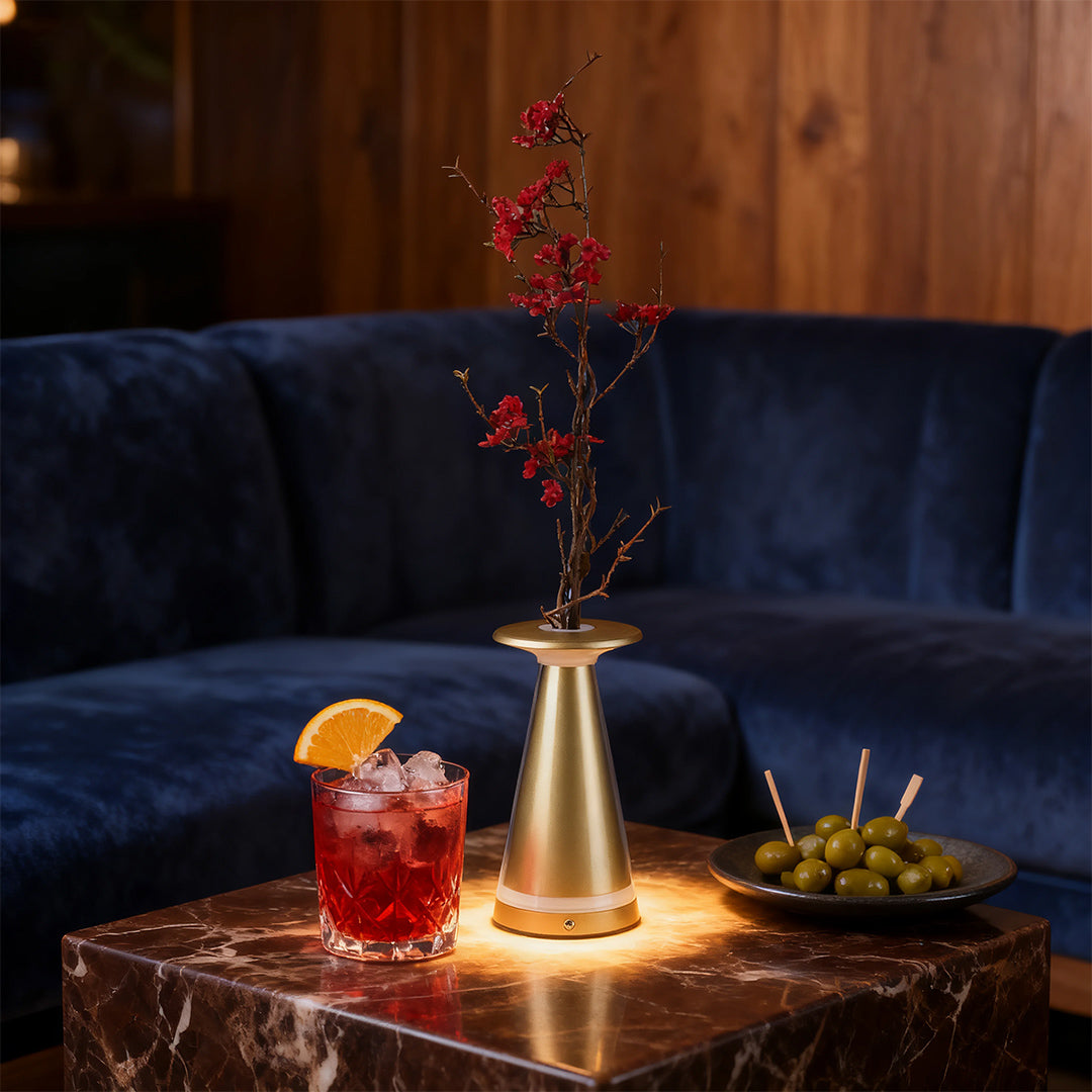 Artistic Table Lamp with Mosquito Repellent Feature