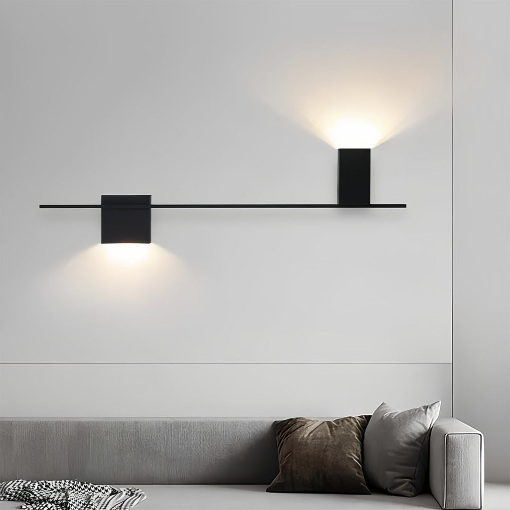 Modern Minimalist Rectangular Wall Lamp Set - Elegant Decor Lighting
