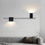Modern Minimalist Rectangular Wall Lamp Set - Elegant Decor Lighting