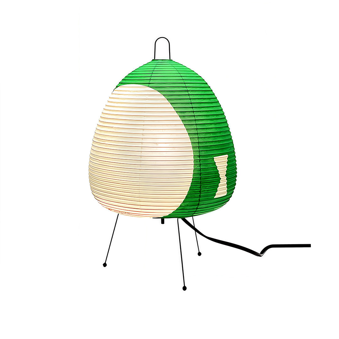 Minimalist Wabi-Sabi Rice Paper Table Lamp