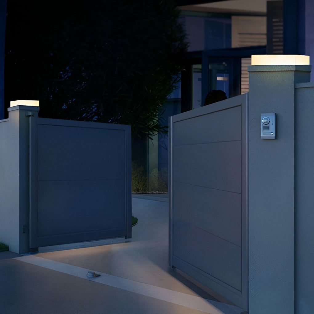 Elegant LED Disc Solar Ground Lights for Landscape Decor