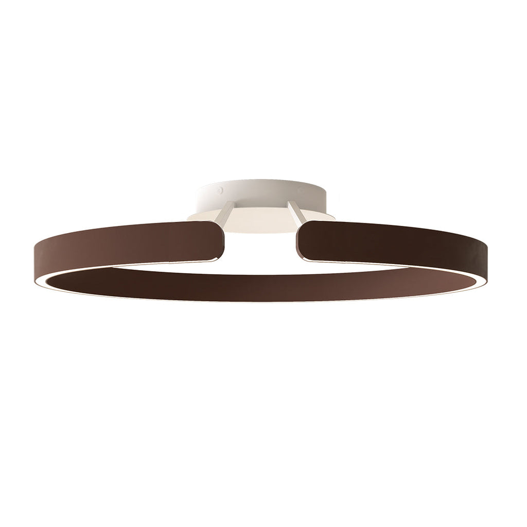 Minimalist Halo Flush Mount Ceiling Light