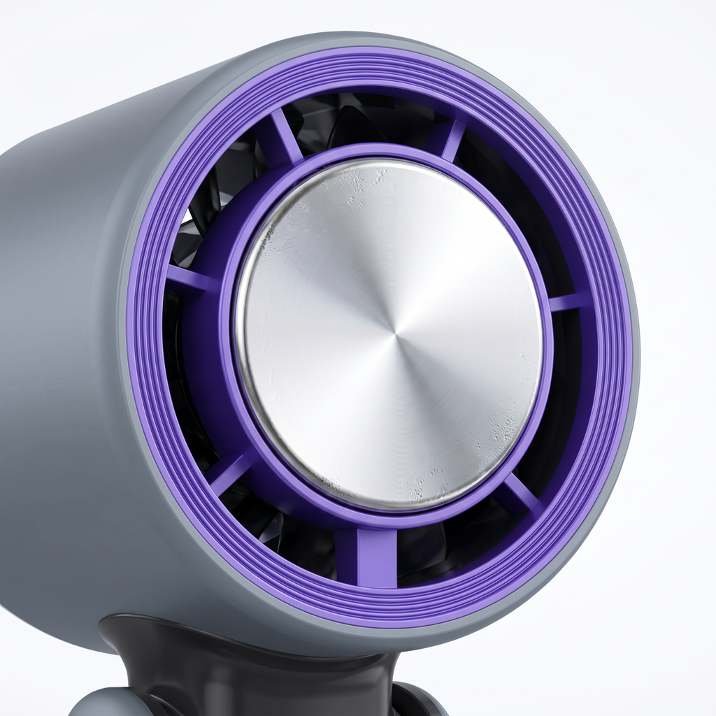 FrostFlow Portable Turbo Handheld Fan