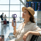 FrostFlow Portable Turbo Handheld Fan