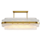 Luxury Copper Industrial Modern Chandelier Ceiling Light