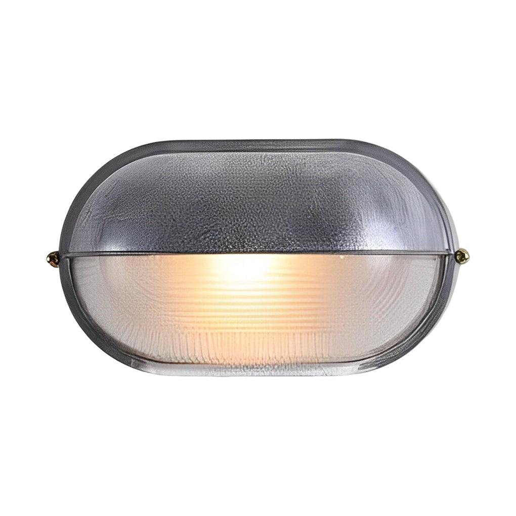 Retro Waterproof Oval Bulkhead Light - Industrial Style