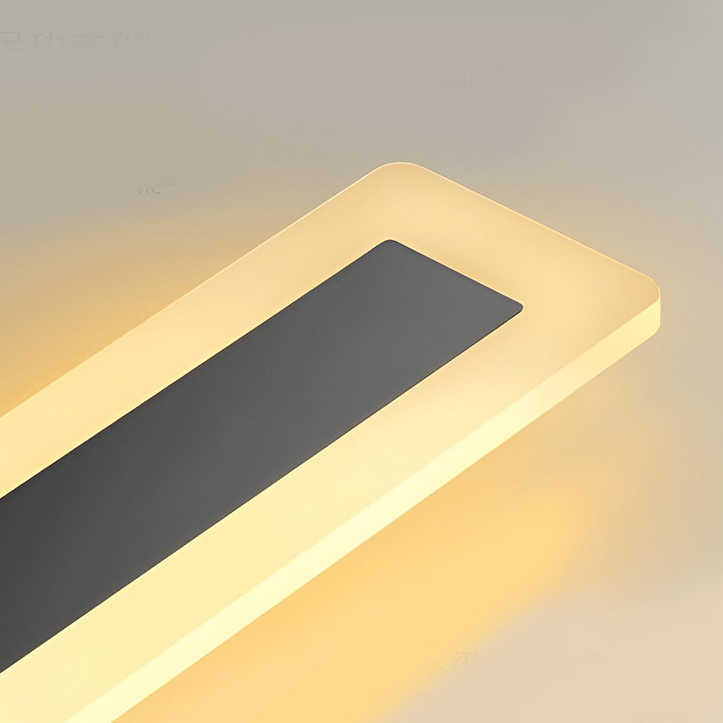 Premium Outdoor Linear Acrylic Wall Sconce