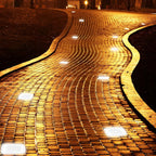 Modern Solar Outdoor Ice Cube Step Lights