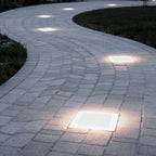 Modern Solar Outdoor Ice Cube Step Lights