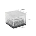 Modern Solar Outdoor Ice Cube Step Lights