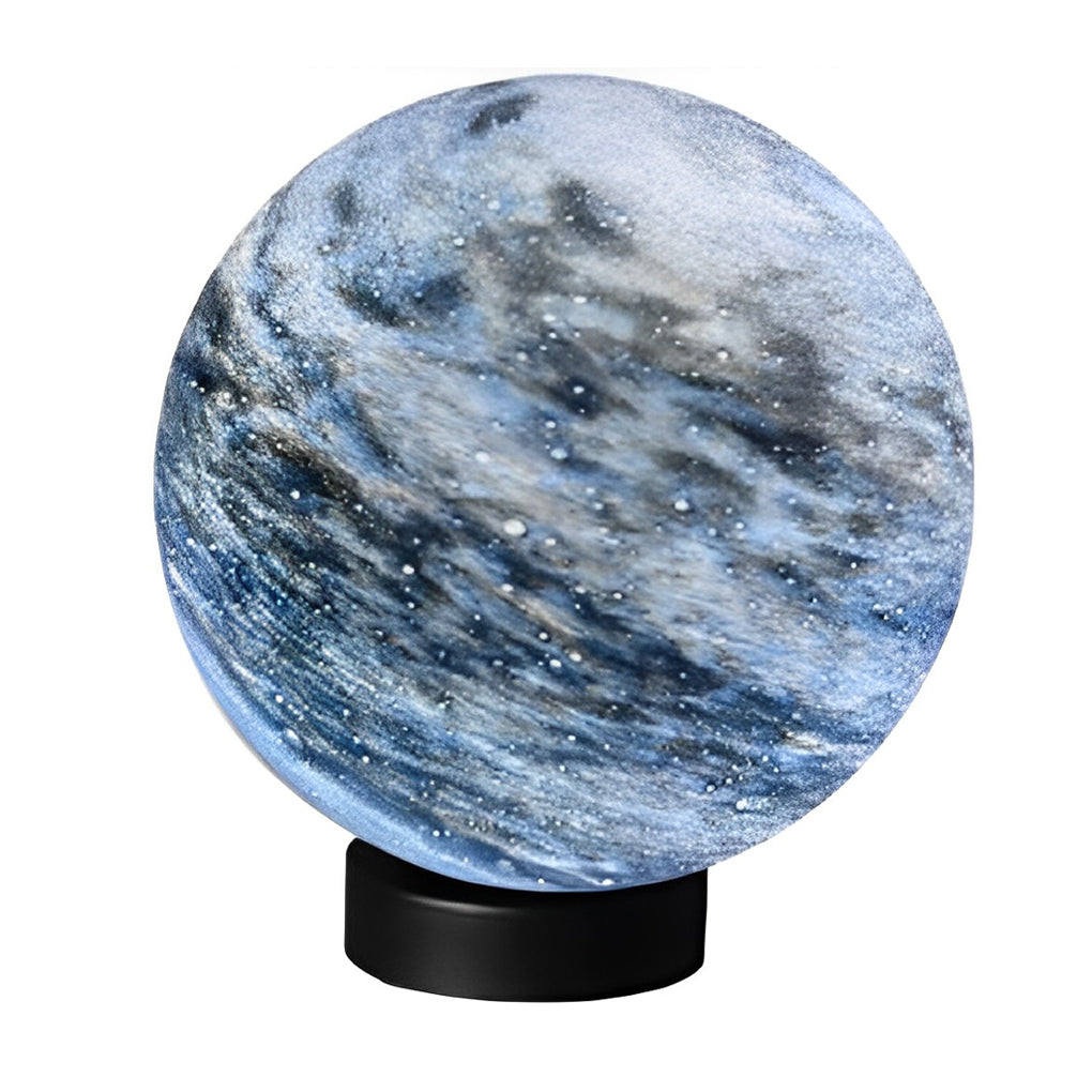 Modern Globe Pillar Light - Stylish Planetary Design for Fencing