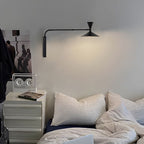Modern Double-Joint Swing Arm Wall Sconce - Adjustable Up and Down Light