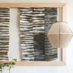 Japanese-Inspired Braided Hemp Rope Pendant Light