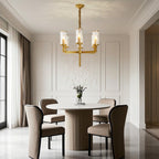 Modern Minimalist Glass Island Chandelier - Luxury Ceiling Light