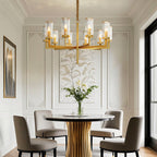 Modern Minimalist Glass Island Chandelier - Luxury Ceiling Light