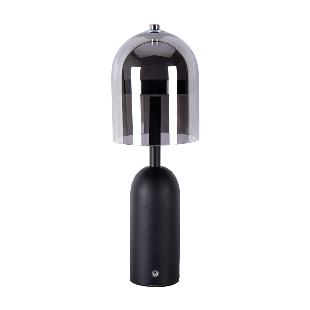 Minimalist Italian Glass Shade Table Lamp - Elegant Ambient Lighting
