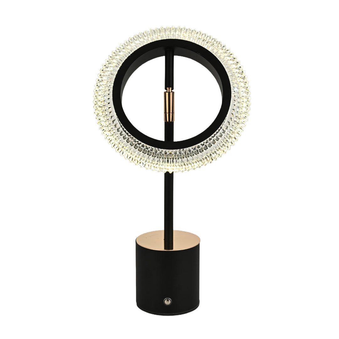 Minimalist Modern Ring Table Lamp with Touch Charging