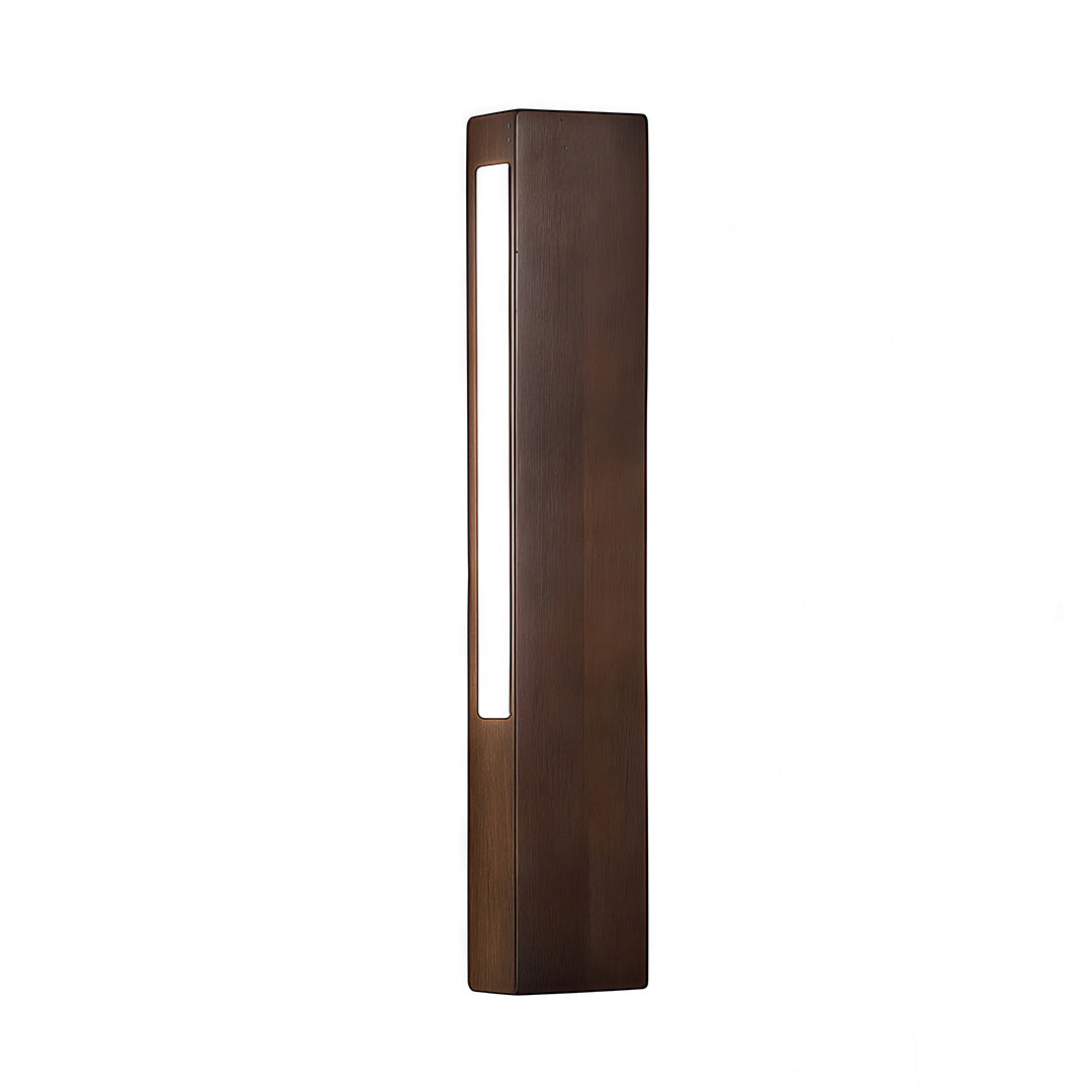Premium Japanese LED Wall Light - Aluminum & Wood Bedside Lamp