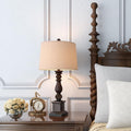 24-Inch Rustic Bronze Traditional Table Lamp