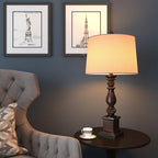 24-Inch Rustic Bronze Traditional Table Lamp