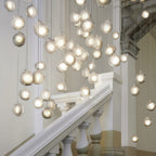 Nordic Glass Jellyfish Pendant Light - Premium Ceiling Fixture