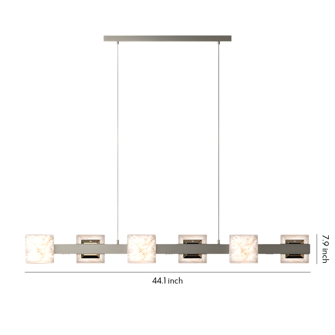 Modern Luxury Cloud Stone Chandelier for Kitchen Island
