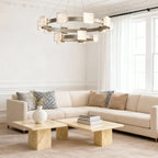 Modern Luxury Cloud Stone Chandelier for Kitchen Island