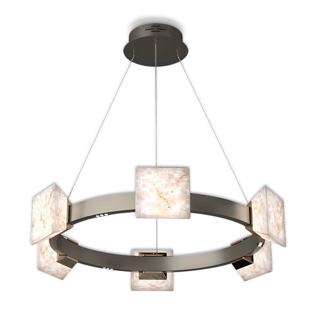 Modern Luxury Cloud Stone Chandelier for Kitchen Island