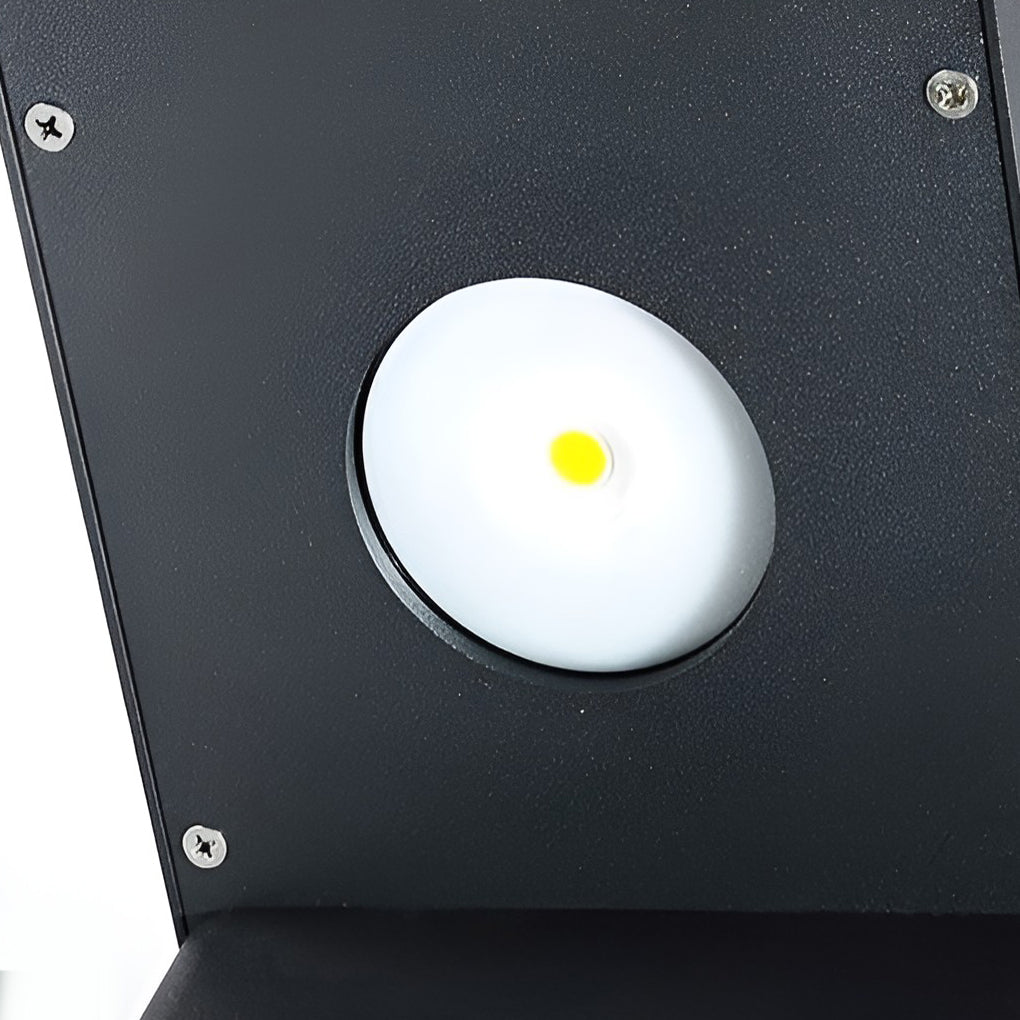 Modern L-Shaped Metal Landscape Path Light for Outdoor Use