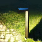 Modern L-Shaped Metal Landscape Path Light for Outdoor Use