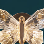 Elegant Butterfly Wall Sconce - Decorative Lighting Fixture