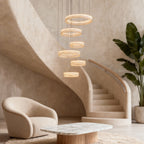 Luxury Large Crystal Circular Ceiling Chandelier