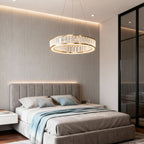 Luxury Large Crystal Circular Ceiling Chandelier