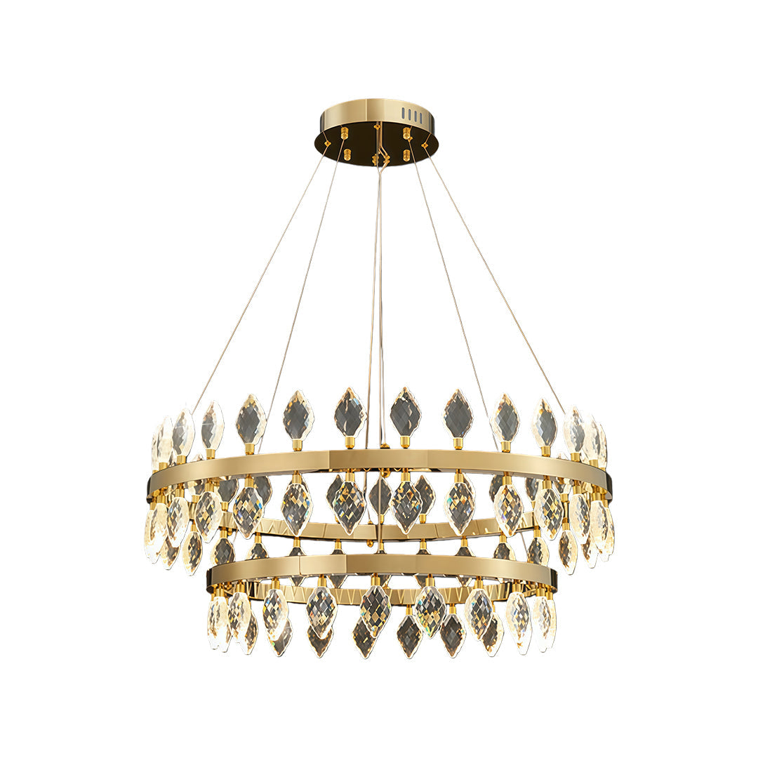Italian Luxury Crystal Chandelier Ceiling Light