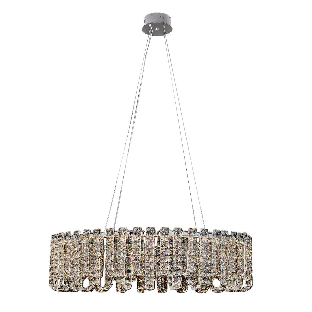 Modern Minimalist Crystal Chandelier - Luxury Ceiling Light