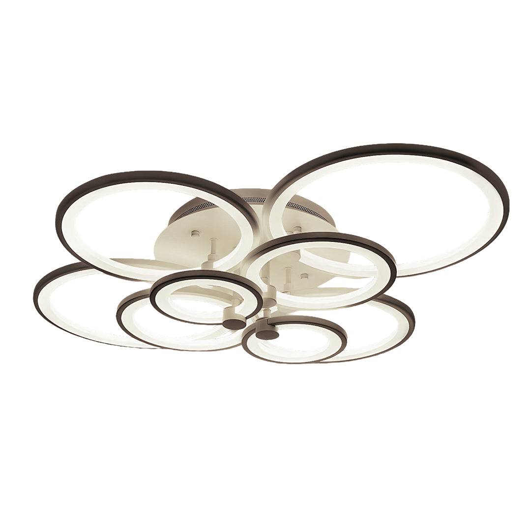 Elegant Overlapping Rings Ceiling Light