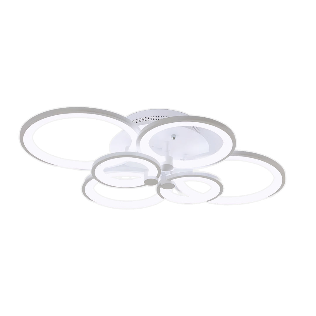 Elegant Overlapping Rings Ceiling Light