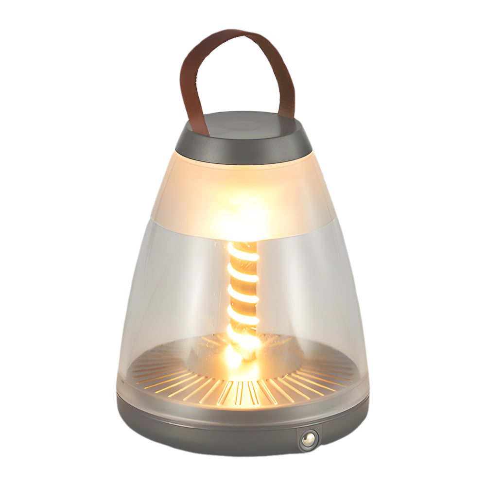 Premium Portable Battery-Powered Outdoor Spiral LED Table Lamp