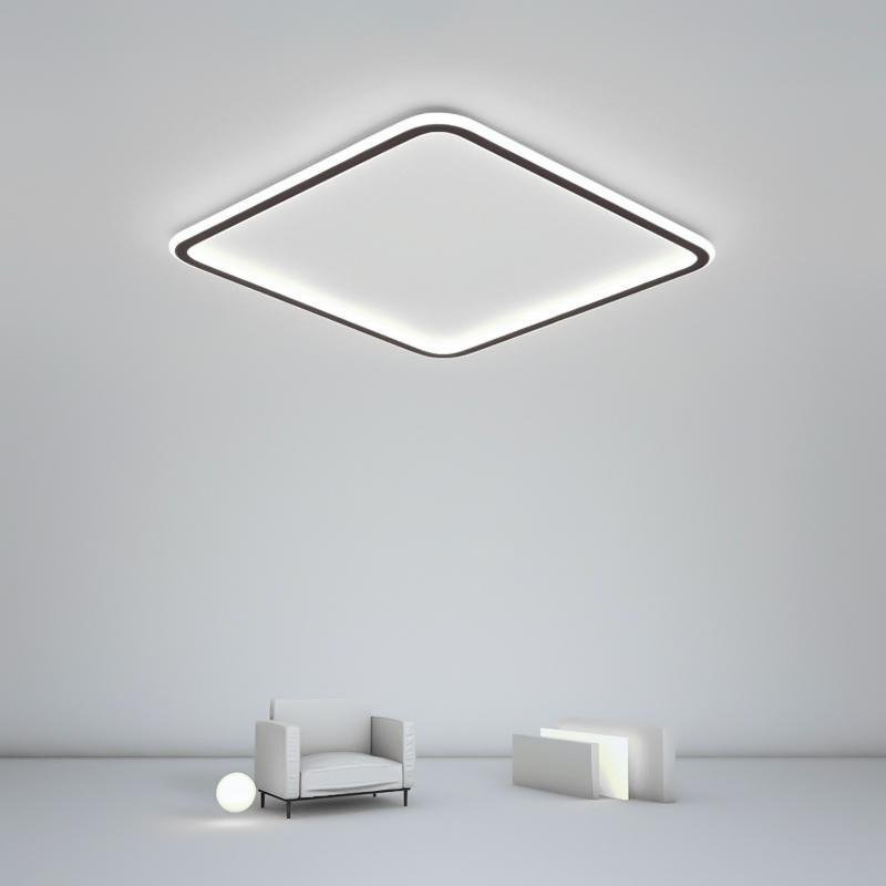 Premium LED Square Recessed Ceiling Lights for Industrial Spaces