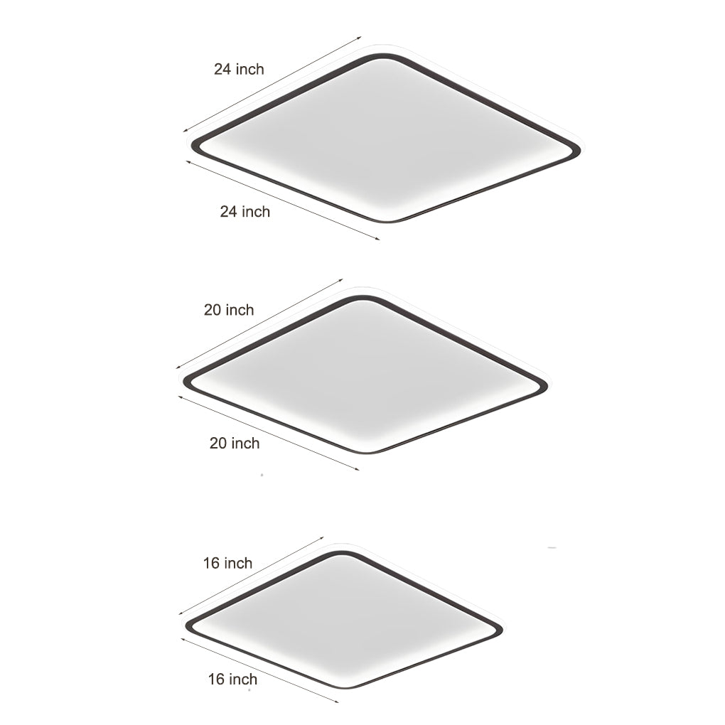 Premium LED Square Recessed Ceiling Lights for Industrial Spaces