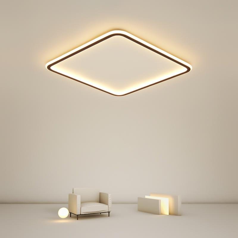 Premium LED Square Recessed Ceiling Lights for Industrial Spaces