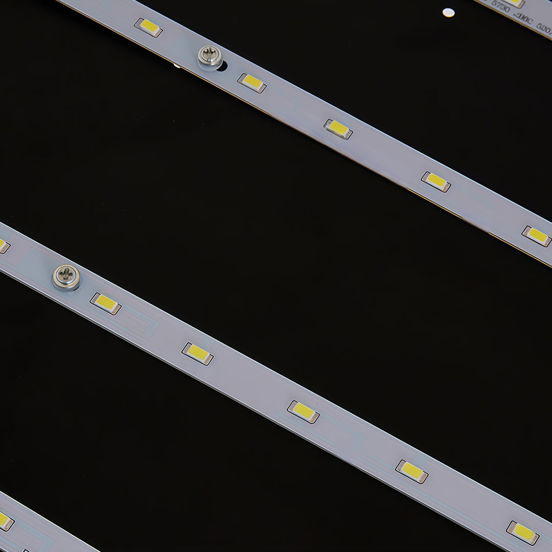 LED Hexagonal Geometric Chandelier - Modern Ceiling Light