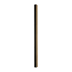 Modern LED Linear Wall Light - Long Black Outdoor Fixture