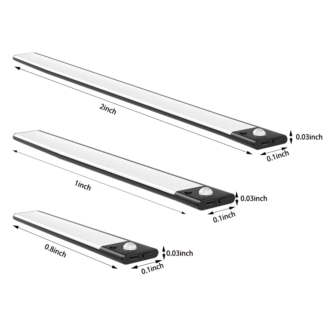 Magnetic Under Cabinet Sensor Light - Three Color Options