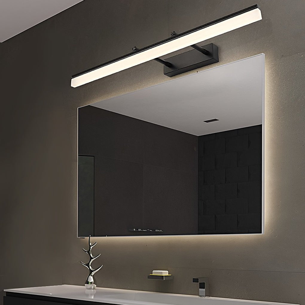 Modern Gold Extendable Bathroom Vanity Light