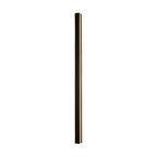 Modern LED Linear Wall Light - Long Black Outdoor Fixture