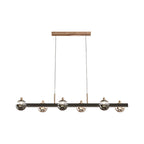Modern Black and Gold LED Chandelier Ceiling Light