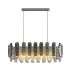 Modern Crystal Ceiling Light with Eye Protection